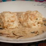 Semmelknödel mit Pilzen